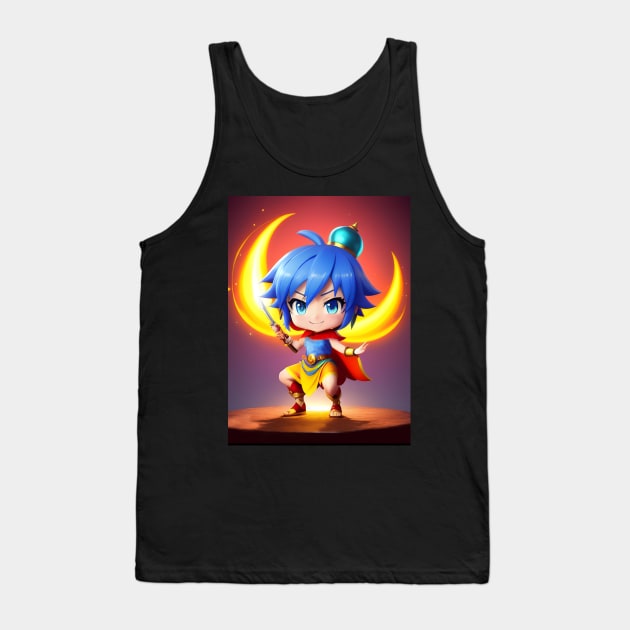 Little Cheerful Genie Boy Tank Top by Nobiya